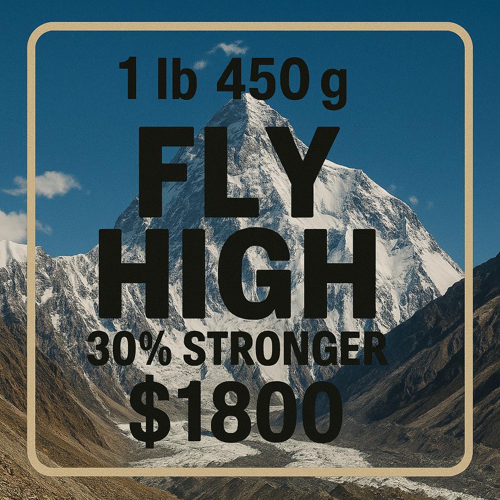 450 g Fly high 30 % stronger